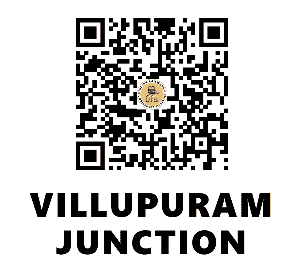 UTS QR Code for Villupuram Junction - VM